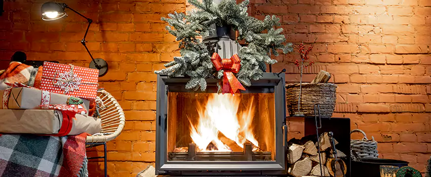 Travis Industries Linear Gas Fireplace Installation in St. Charles, Missouri