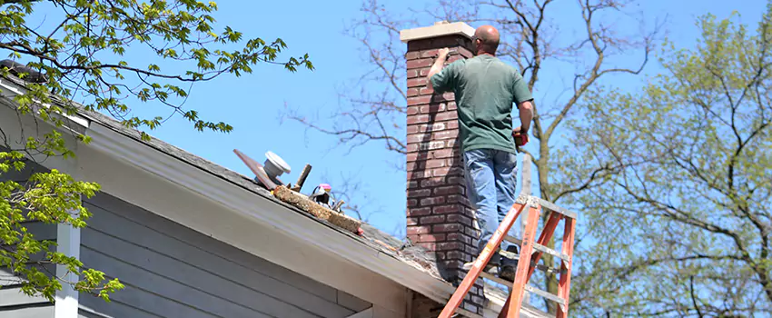 Vinyl and PVC Chimney Flashing Installation in St. Charles, MO