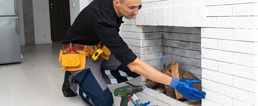 Fireplace Damaged Damper Frame Repair Services in St. Charles, Missouri