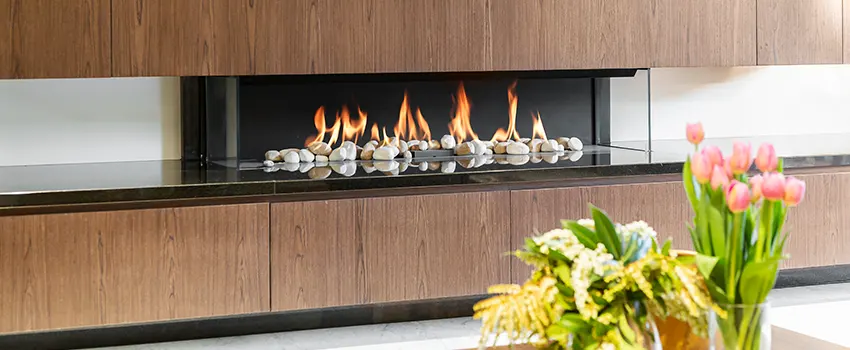 Double-height Fireplace Design Refurbishment in St. Charles, Missouri